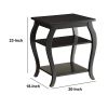 Becci End Table, Black