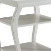 Becci End Table, White