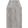 Marvelous driftwood tv console, Gray