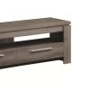 Fine Looking weathered Gray tv console