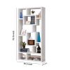Fantastic Geometric Cubed Rectangular bookcase, White