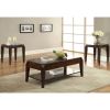 Innovative Coffee Table with Lift Top, Walnut Brown
