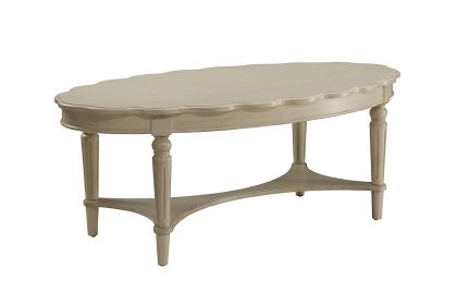 Conventional Coffee Table, Antique White