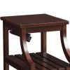 Modish Side Table (USB), Espresso