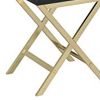 Stylish Side Table, Black & Gold