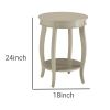Fashionable Side Table, Antique White