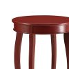 Trendy Side Table, Red