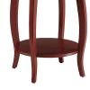 Trendy Side Table, Red