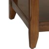 Smart Looking Side Table, Walnut Brown