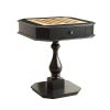 Wooden Chess Game TableWith One Drawer, Black