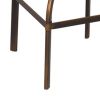 Adjustable Stool with Swivel, Antique Copper