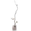 Shimmering Aluminum Branch Decor Accent, Silver