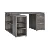 Modern Style Wooden Office Desk, Gray
