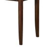 Transitional 2 Piece Wooden Desk Set, Brown