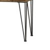 Mid Century Modern Wooden Writing Desk and 1 Drawer, Brown