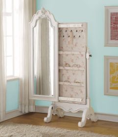 Princess Jewelry Armoire, Pearl White