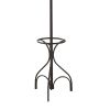 Metal Coat Rack With Umbrella Stand, Black