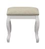 Cherub Vanity Set Featuring Stool And Mirror White