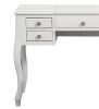 Cherub Vanity Set Featuring Stool And Mirror White