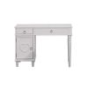 Seraph Vanity Set Featuring Stool And Mirror White