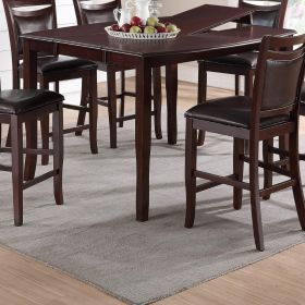 Anticardium Wood Counter Height Extension Table Brown