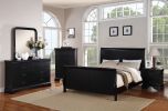 Smartly Groomed Pine Wood, Plywood & Birch Veneer Chest, Black