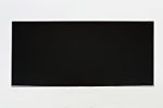 Craftsman Series 32 Inch Wooden Accent Cabinet with Fretwork Glass Front, Black