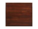 Wooden End Table with One Drawer and One Shelf, Walnut Brown
