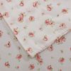 Melun 4 Piece Full Size Sheet Set with Rose Sketch The Urban Port, Pink and White