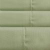Lanester 3 Piece Polyester Twin Size Sheet Set The Urban Port, Olive Green