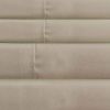 Lanester 3 Piece Polyester Twin Size Sheet Set The Urban Port, Light Brown