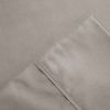 Bezons 4 Piece King Size Microfiber Sheet Set with 1800 Thread Count, Gray
