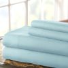Lanester 4 Piece Deep Pocket Queen Size Sheet Set The Urban Port, Aqua Blue