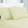 Lanester 4 Piece Queen Size Microfiber Deep Pocket Sheet Set The Urban Port, Cream