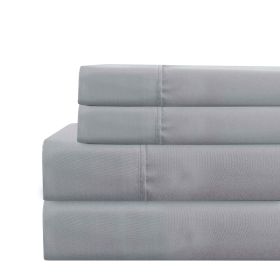 Lanester 4 Piece Deep Pocket King Size Microfiber Sheet Set The Urban Port, Gray
