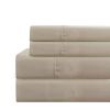Lanester 4 Piece California King Deep Pocket Sheet Set The Urban Port, Taupe Gray