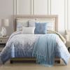 Andria 10 Piece King Size Comforter and Coverlet Set The Urban Port, Multicolor
