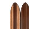 71 Inch Panel Screen Divider, Surfingboard Design, Stripes, Brown