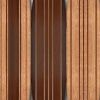 71 Inch Panel Screen Divider, Surfingboard Design, Stripes, Brown