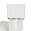 10W Integrated LED Track Fixture with Polycarbonate Head, Orange and White