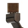 12W Integrated LED Metal Track Fixture with Mesh Head, Bronze and Black