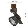 12W Integrated LED Metal Track Fixture with Mesh Head, Bronze and Black