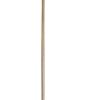 150 Watt 6 Way Metal Floor Lamp with Fabric Tapered Shade, Gold