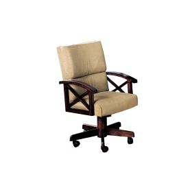 Snug  Upholstered Arm Game Chair , Brown