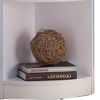 Wooden Corner Display Cabinet , White
