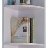 Wooden Corner Display Cabinet , White