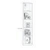 Wooden Corner Display Cabinet , White