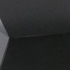 Contemporary Style Faceted Pedestal with Square Top, Black
