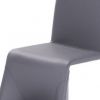 Fully Leatherette Upholstered Metal Frame Dining Chair, Set of 2, Gray