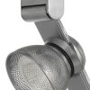 12W Integrated LED Metal Track Fixture with Mesh Head, Silver